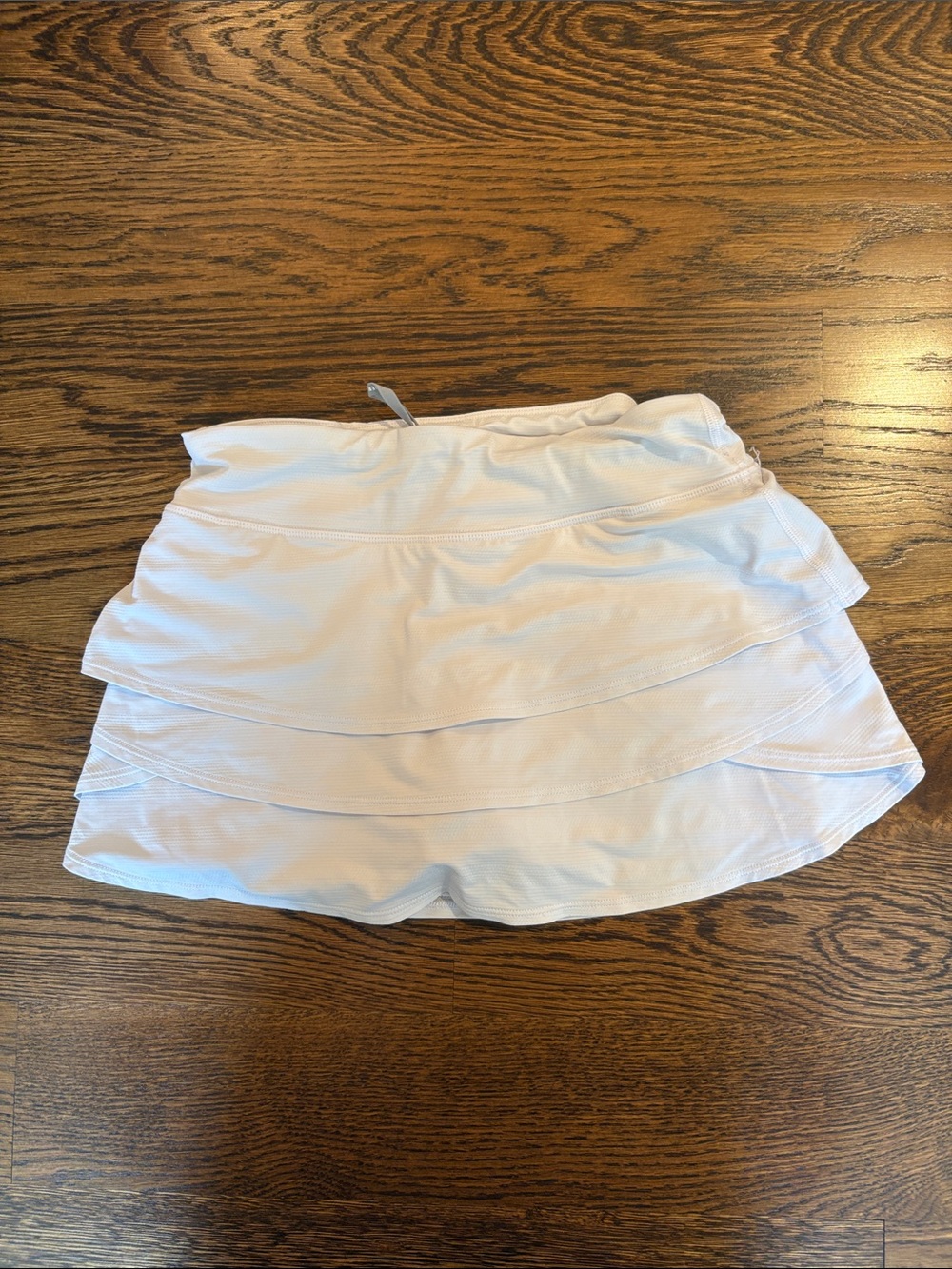 Athleta White Layered Skort